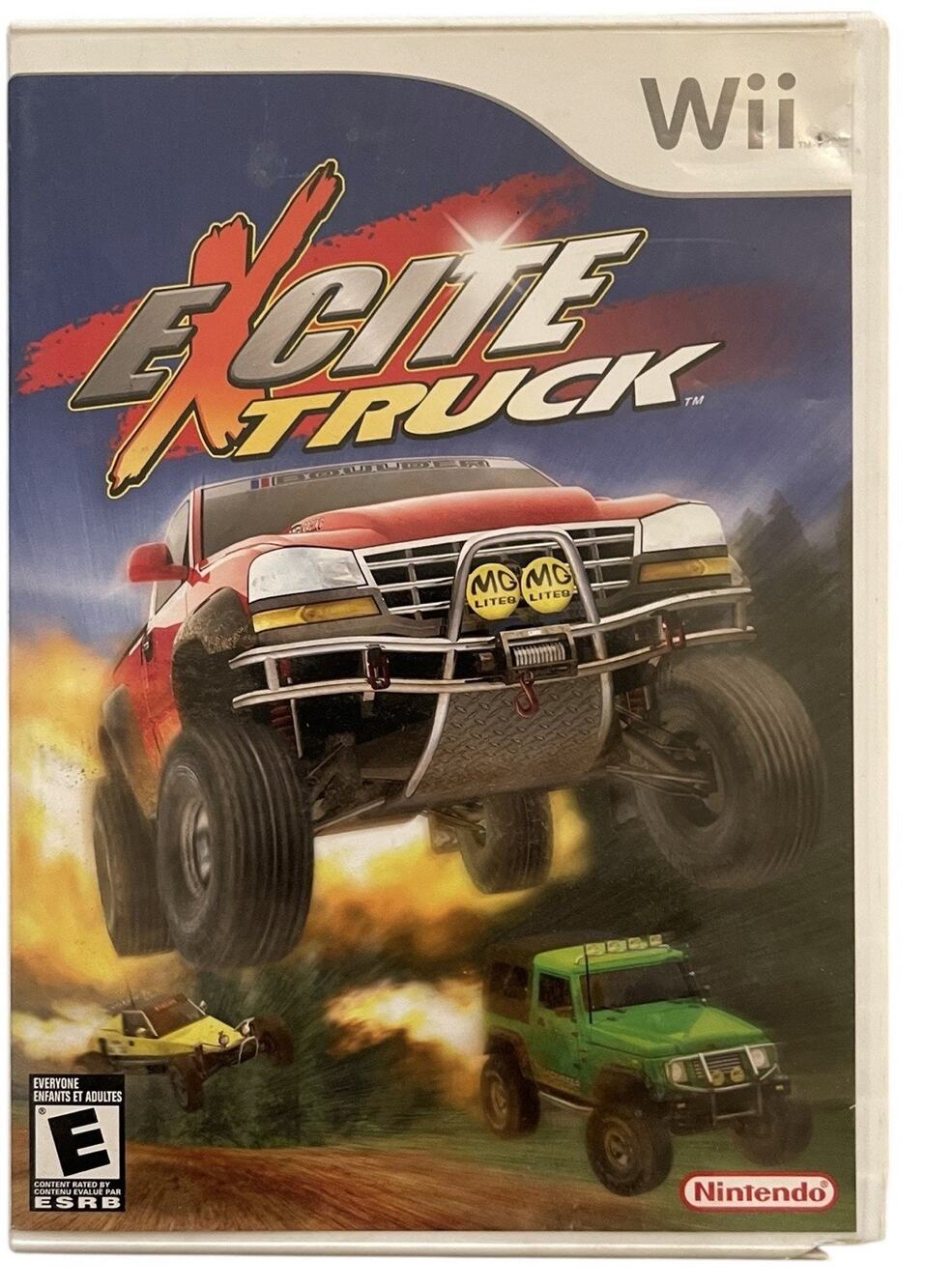 Excite Truck (Nintendo Wii, 2006) - Racing Game (No Manual)